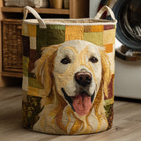 Dolce Golden Retriever | Ručně vyrobený koš na prádlo