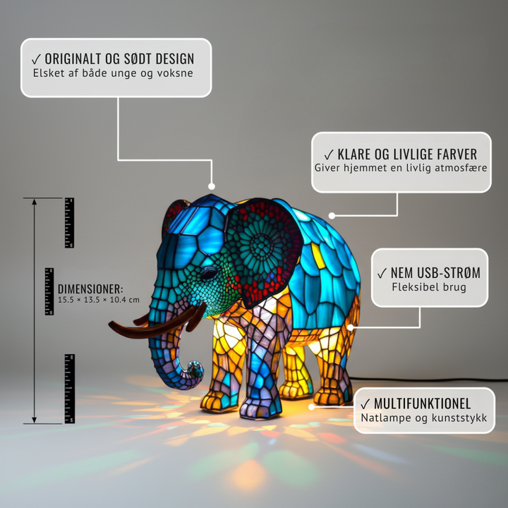 Lampa Slon