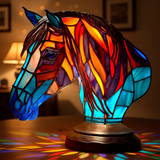 Lampa s koněm