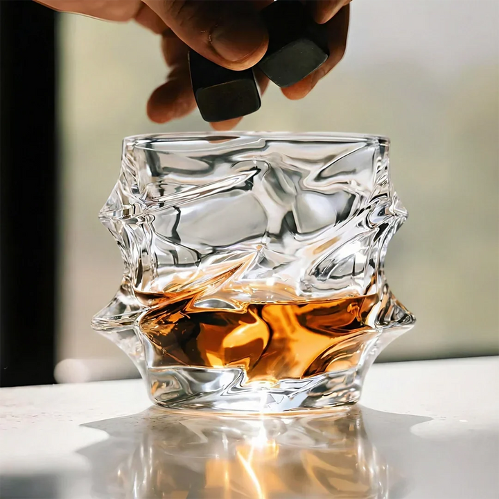 Arashi Japonský Křišťálový Whisky Pohár
