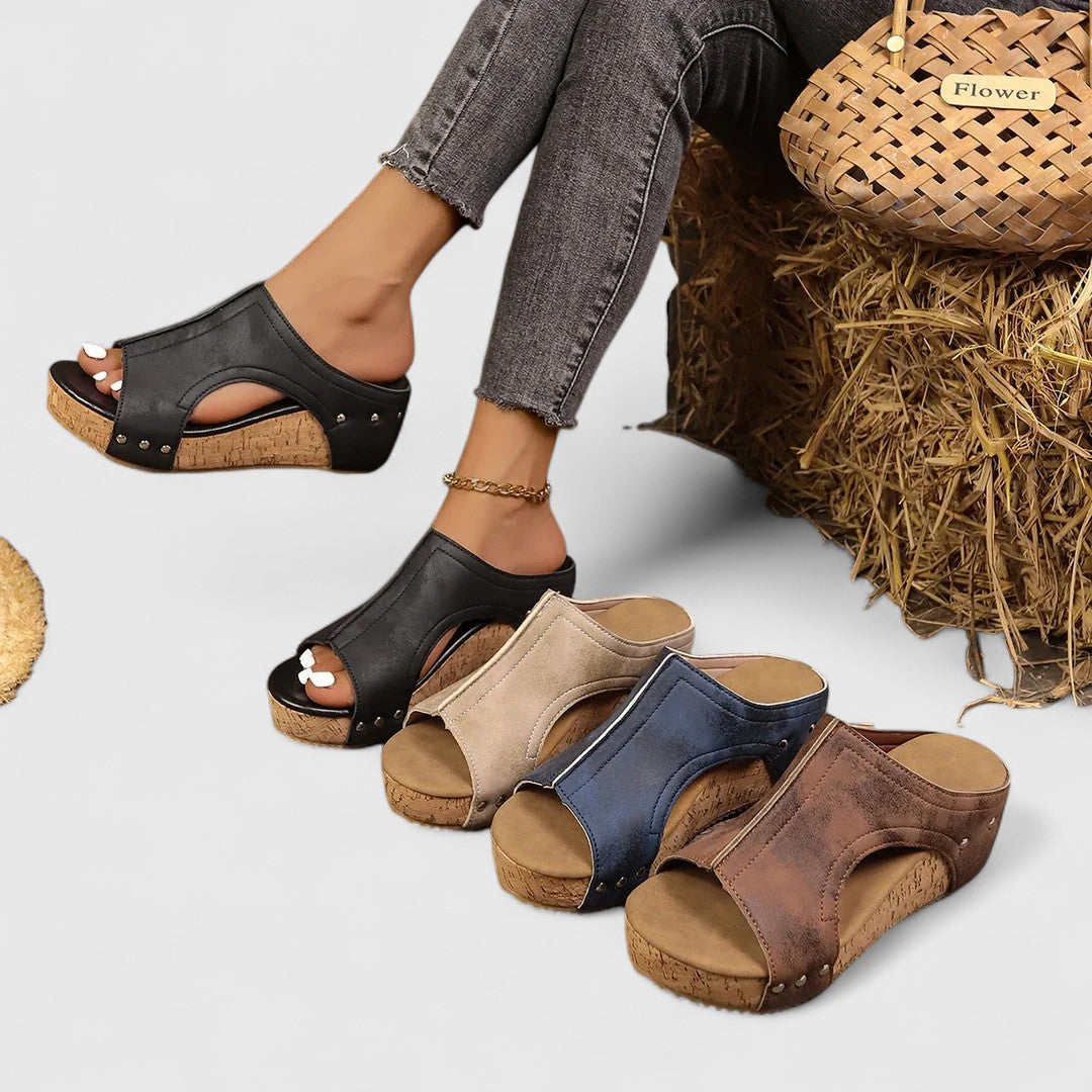 Marigo - Elegantní platformové ortopedické sandály