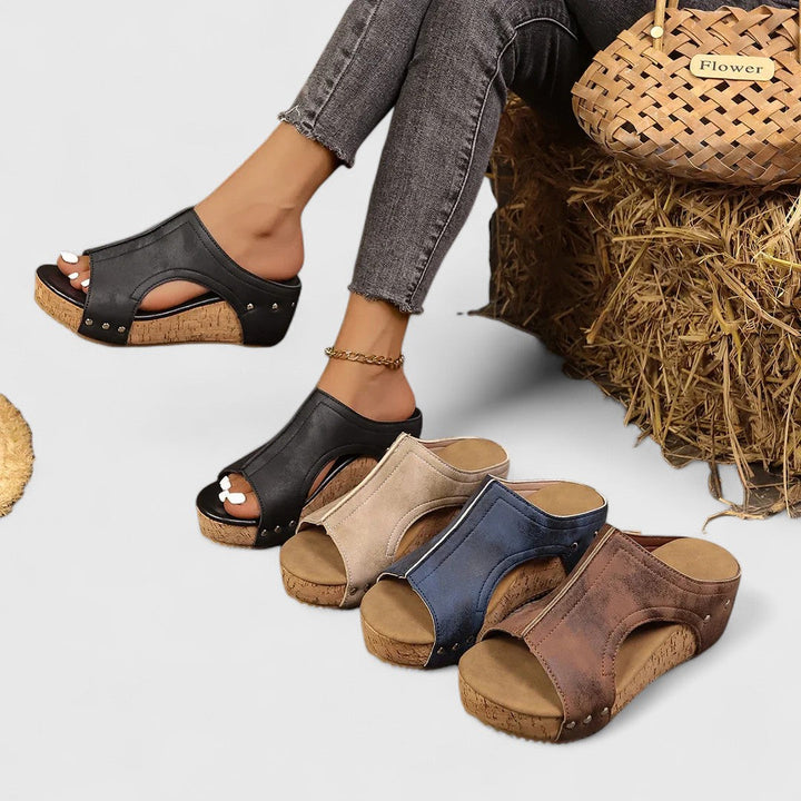 Marigo - Elegantní platformové ortopedické sandály