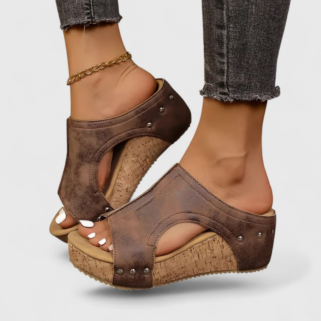 Marigo - Elegantní platformové ortopedické sandály