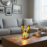 Lampa Chihuahua v Sedící Poloze