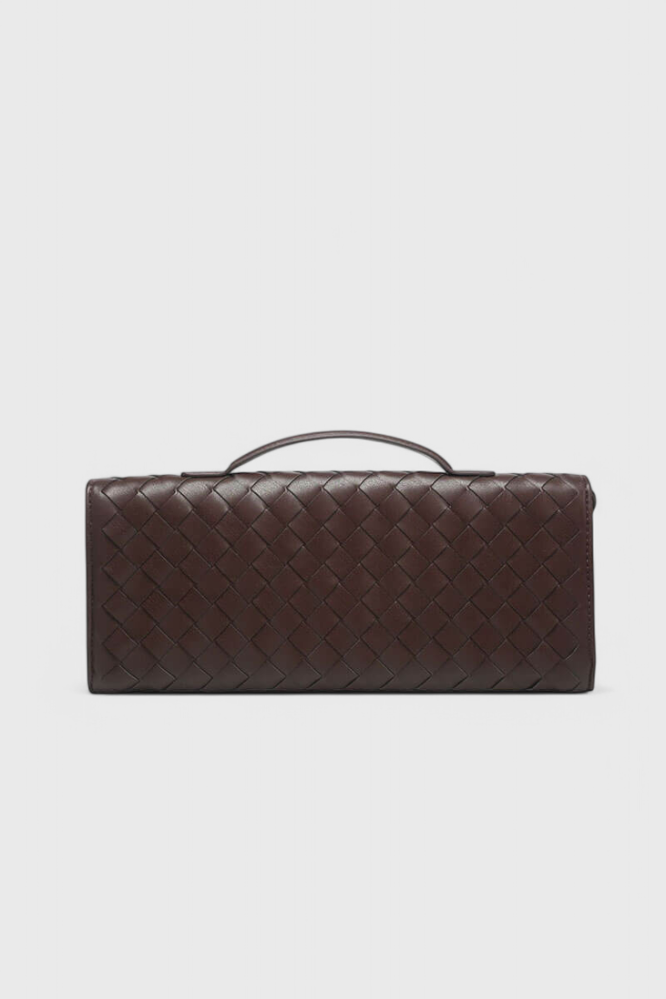 Clutch kabelka Melanie se zlatým uzlem