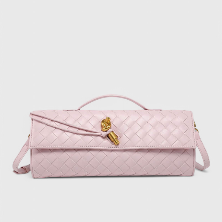 Clutch kabelka Melanie se zlatým uzlem