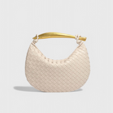 Taška Gerda Bolso Woven s Zlatou Rukojetí