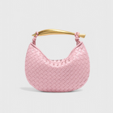Taška Gerda Bolso Woven s Zlatou Rukojetí