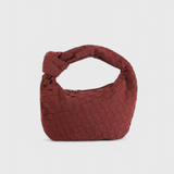 Mini Remi Woven Taška s Vázacím Uzlem