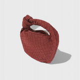 Mini Remi Woven Taška s Vázacím Uzlem