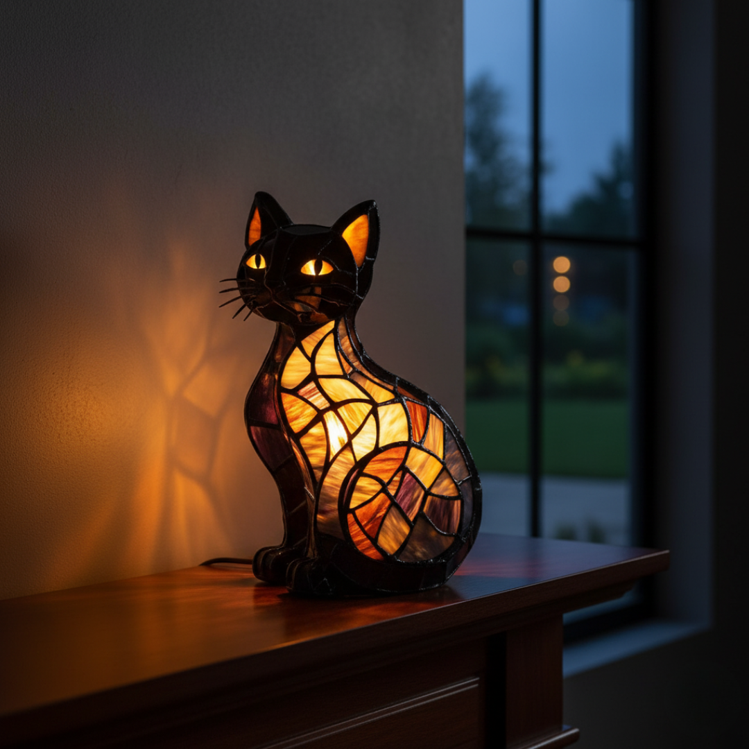 Lampa Černá Kočka
