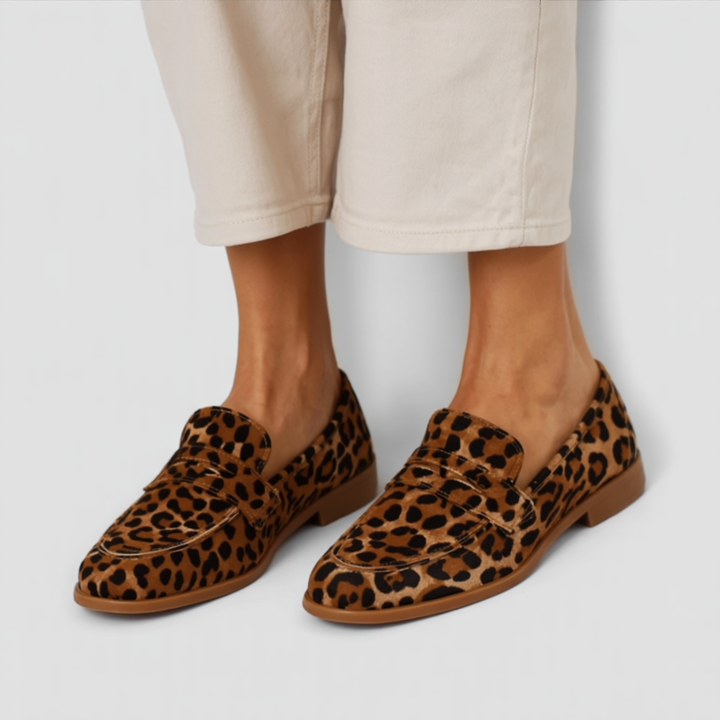 Georgie Měkké Pantofle s Leopardím Motivem