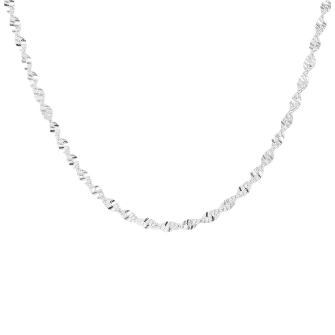Double Spiral Necklace