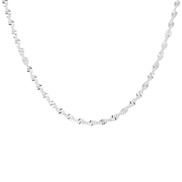 Double Spiral Necklace