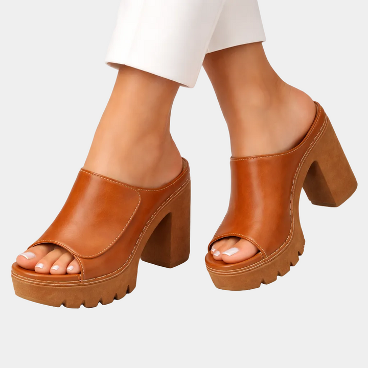 Eunice - Elegant High Sandals
