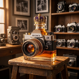 Karafa na whisky - Edice Fotoaparát