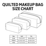 Makeup taška Arizona Bloom s prošíváním