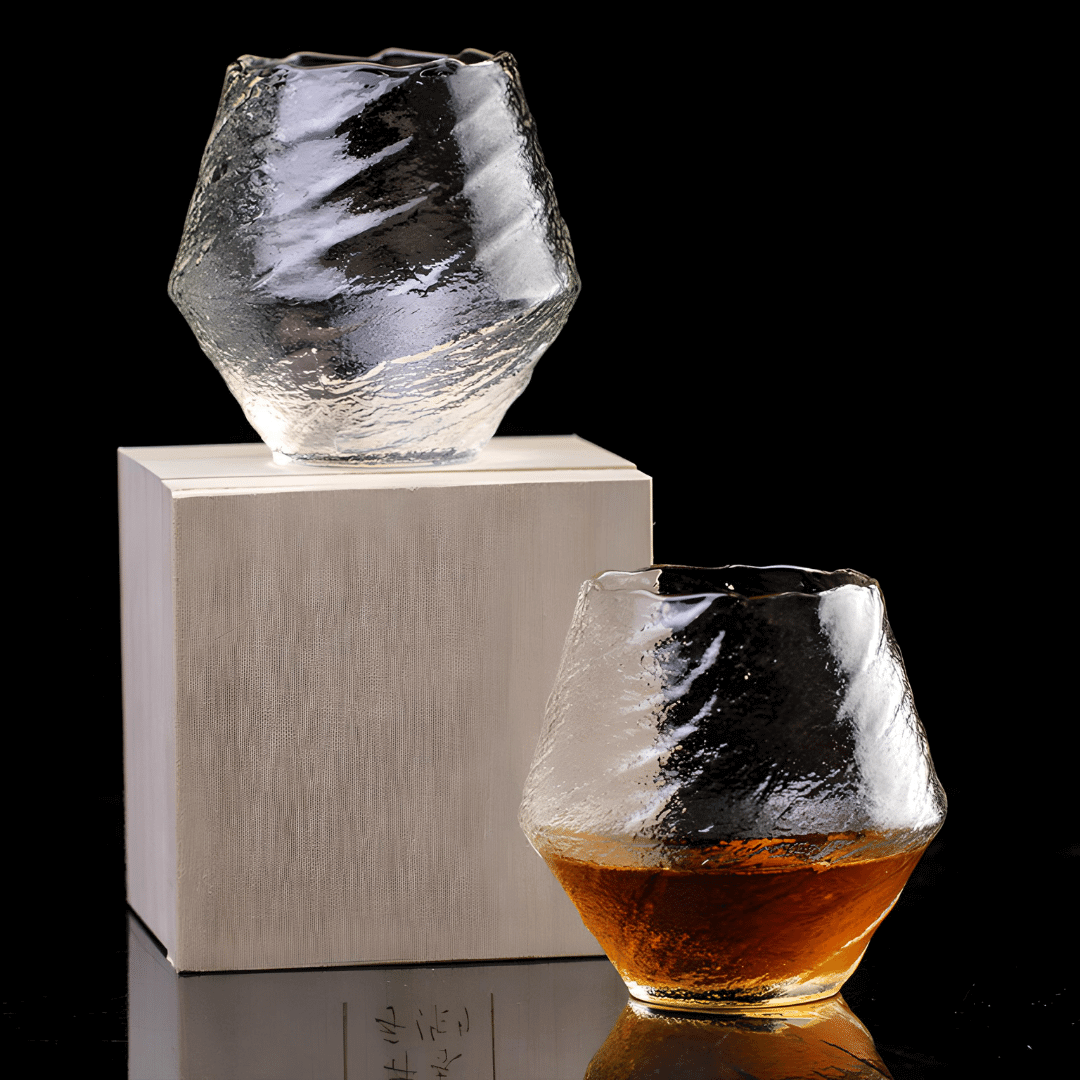 Yume Japonský Křišťálový Whisky Pohár